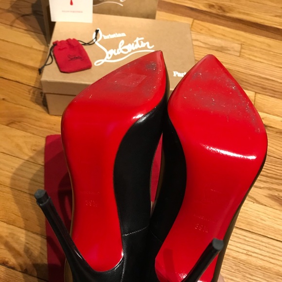 So Kate 120 mm Nappa Shiny Classic pumps stilettos point mate Stylish Red outsol - Picture 9 of 11